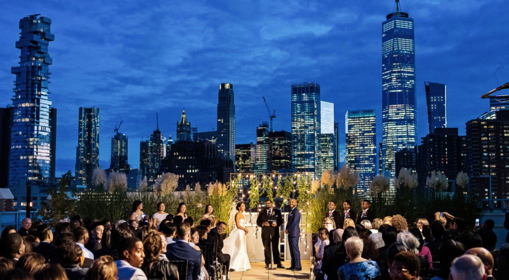 Weddings at tribeca rooftop by photographer steven young