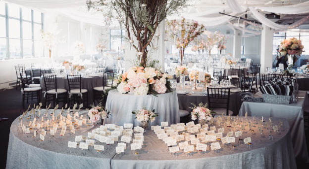 A garden themed wedding at Tribeca Rooftop + 360° in NYC