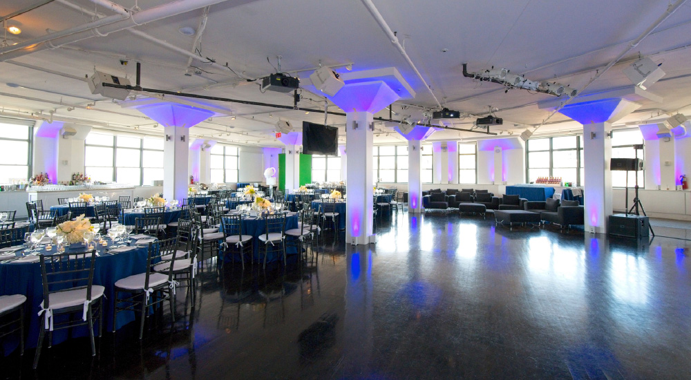 Raw space for NYC corporate event