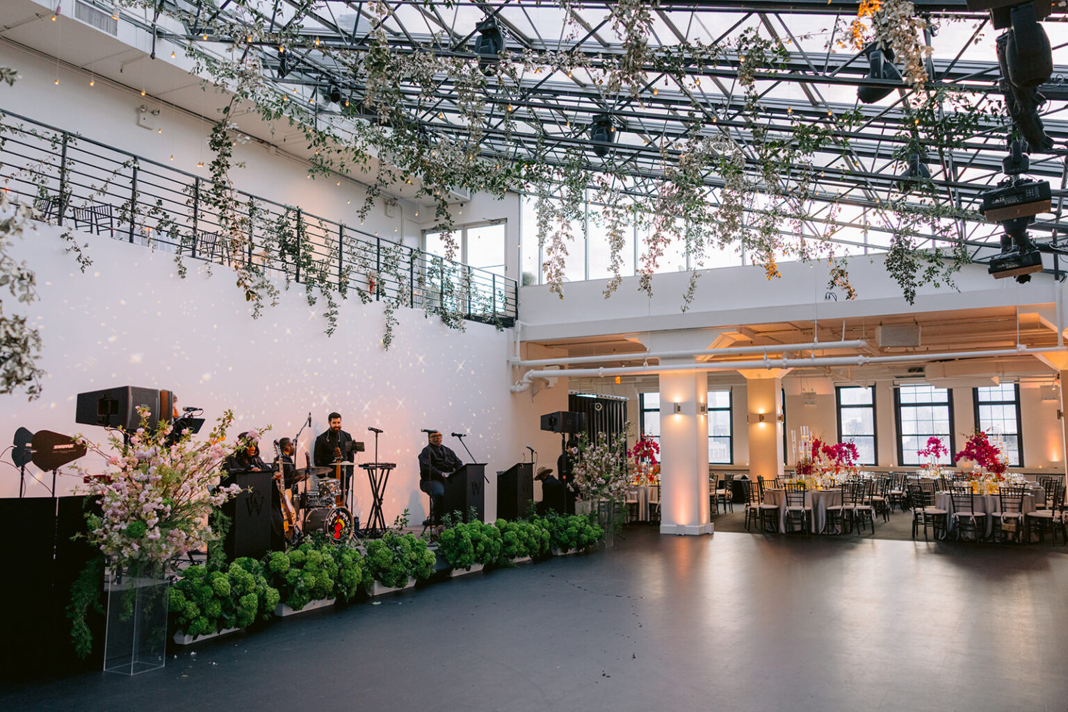 Interior Stage and Dining