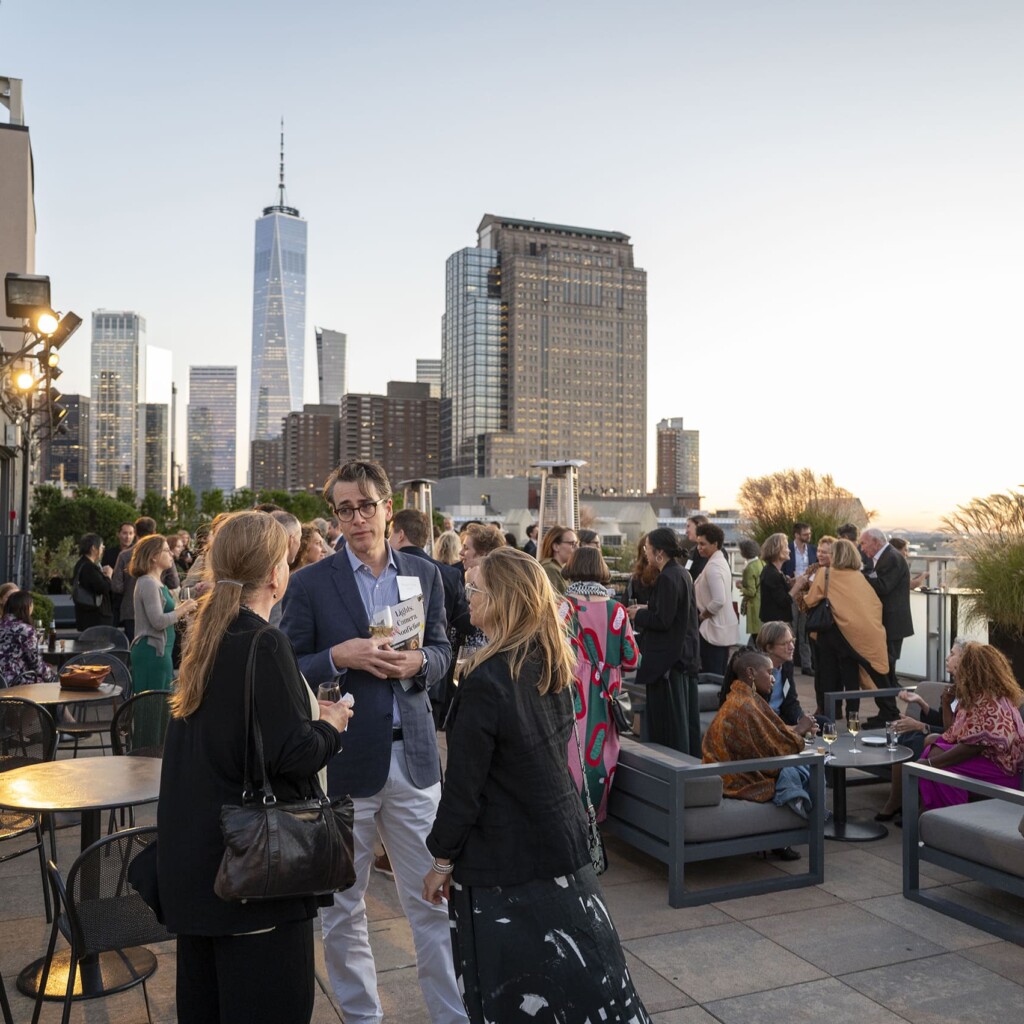 image of people in rooftop of tribeca rooftop