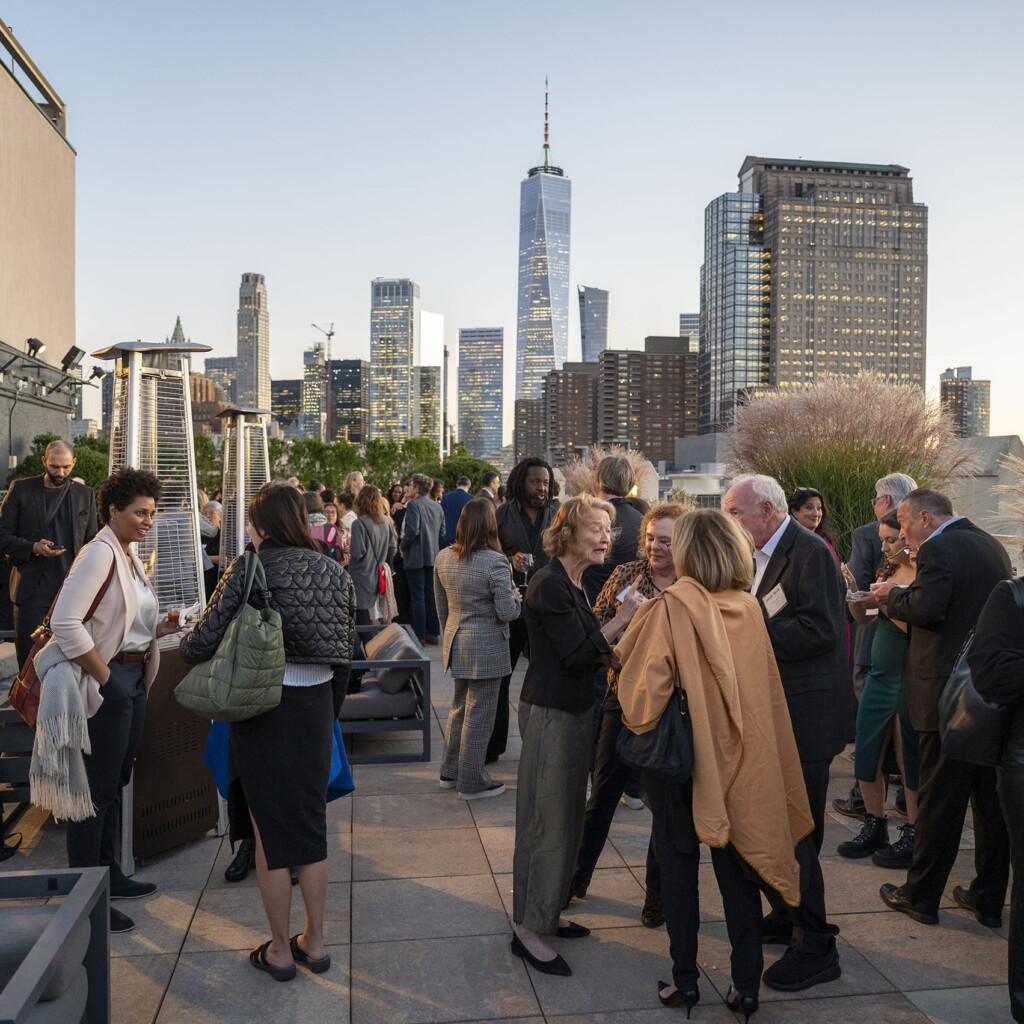 image of people in rooftop of tribeca rooftop